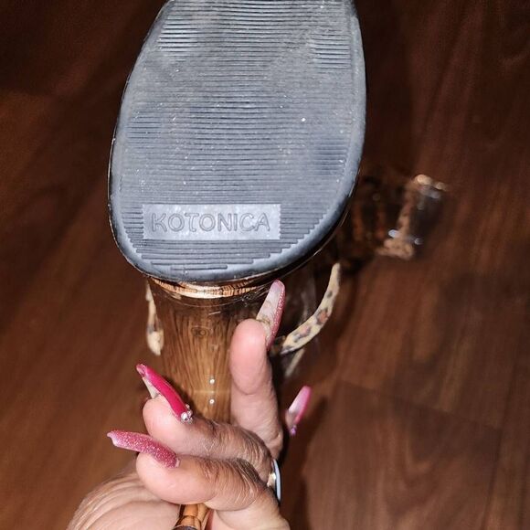 Kotonica Cheetah Print Platform 🐆 - Picture 9 of 9